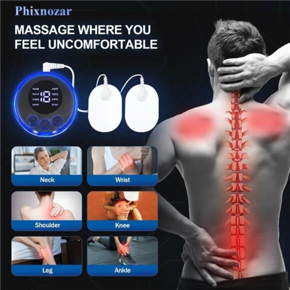 Foot Massager Mat for Muscle Relaxation,Back & Leg Foot Massage, TENS - Picture 4 of 8